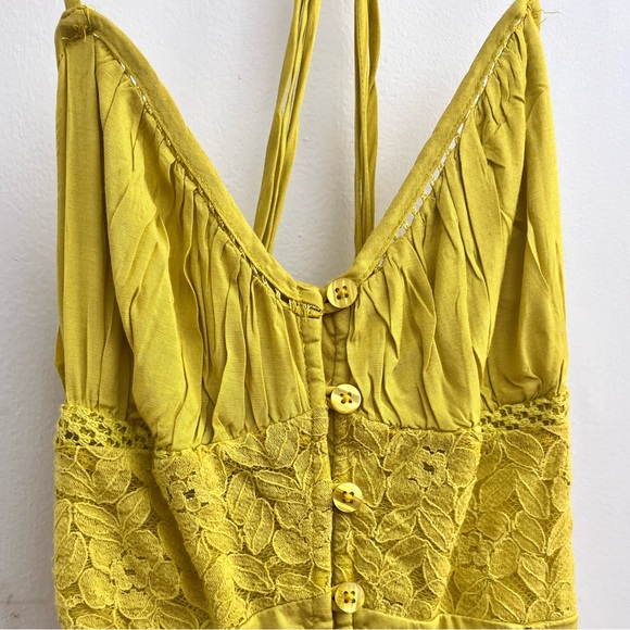 Yellow Maxi Dress - Picture 3 of 4